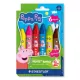 Zsírkréta, hatszögletű, jumbo, STAEDTLER „Noris&reg; junior 224”, Peppa malac, 6 szín (TS224C6L1)