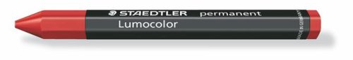 Jelölőkréta, mindenre író, (omnigraph), STAEDTLER Lumocolor 236, piros (TS2362)
