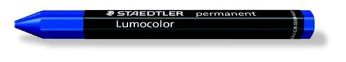 Jelölőkréta, mindenre író, vízálló (omnigraph), STAEDTLER Lumocolor 236, kék (TS2363)