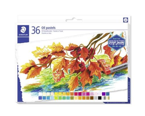 Olajpasztell kréta, STAEDTLER 2420, 36 különböző szín (TS24020C36)