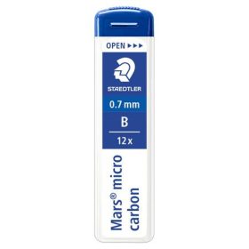   Grafitbél, B, 0,7 mm, STAEDTLER Mars Micro Carbon 250 (TS25007B)