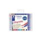 Kalligrafikus marker készlet, 2,0/3,5 mm, kétvégű, STAEDTLER 3005, 12 szín (TS3005TB12)