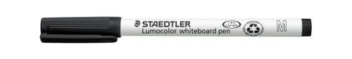 Táblamarker, 1 mm, M, kúpos, STAEDTLER Lumocolor 301, fekete (TS3019)