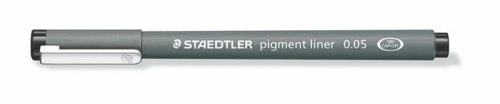 Tusfilc, 0,05 mm, STAEDTLER Pigment Liner 308, fekete (TS3080059)