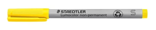 Alkoholmentes marker, OHP, 0,4 mm, STAEDTLER Lumocolor&reg; 311 S, sárga (TS3111)