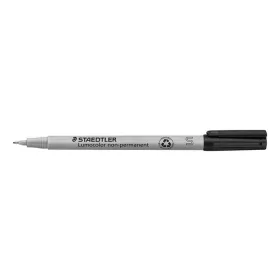   Alkoholmentes marker, OHP, 0,4 mm, STAEDTLER Lumocolor&reg; 311 S, fekete (TS3119)