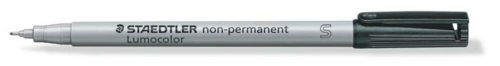 Alkoholmentes marker, OHP, 0,4 mm, STAEDTLER Lumocolor® 311 S, fekete (TS3119)