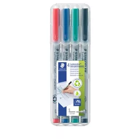   Alkoholmentes marker készlet, OHP, 0,4 mm, STAEDTLER Lumocolor&reg; 311 S, 4 különböző szín (TS311WP4)