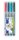 Alkoholmentes marker készlet, OHP, 0,4 mm, STAEDTLER Lumocolor® 311 S, 4 különböző szín (TS311WP4)