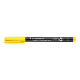   Alkoholos marker, OHP, 0,4 mm, STAEDTLER Lumocolor® 313 S, sárga (TS3131)