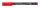 Alkoholos marker, OHP, 0,4 mm, STAEDTLER Lumocolor® 313 S, piros (TS3132)