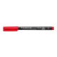 Alkoholos marker, OHP, 0,4 mm, STAEDTLER Lumocolor® 313 S, piros (TS3132)