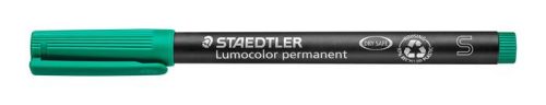 Alkoholos marker, OHP, 0,4 mm, STAEDTLER Lumocolor® 313 S, zöld (TS3135)