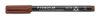 Alkoholos marker, OHP, 0,4 mm, STAEDTLER Lumocolor® 313 S, barna (TS3137)