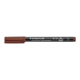   Alkoholos marker, OHP, 0,4 mm, STAEDTLER Lumocolor® 313 S, barna (TS3137)