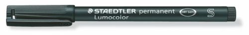 Alkoholos marker, OHP, 0,4 mm, STAEDTLER Lumocolor® 313 S, fekete (TS3139)
