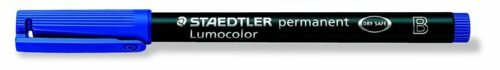 Alkoholos marker, OHP, 1-2,5 mm, STAEDTLER Lumocolor® 314 B, kék (TS3143)