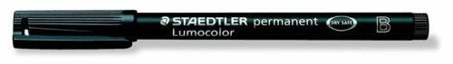 Alkoholos marker, OHP, 1-2,5 mm, STAEDTLER Lumocolor® 314 B, fekete (TS3149)
