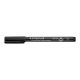 Alkoholos marker, OHP, 1-2,5 mm, STAEDTLER Lumocolor® 314 B, fekete (TS3149)