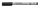 Alkoholmentes marker, OHP, 1 mm, STAEDTLER Lumocolor® 315 M, fekete (TS3159)