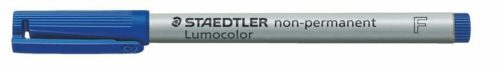 Alkoholmentes marker, OHP, 0,6 mm, STAEDTLER Lumocolor® 316 F, kék (TS3163)