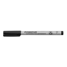   Alkoholmentes marker, OHP, 0,6 mm, STAEDTLER Lumocolor&reg; 316 F, fekete (TS3169)