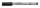 Alkoholmentes marker, OHP, 0,6 mm, STAEDTLER Lumocolor® 316 F, fekete (TS3169)