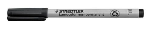 Alkoholmentes marker, OHP, 0,6 mm, STAEDTLER Lumocolor® 316 F, fekete (TS3169)