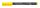 Alkoholos marker, OHP, 1 mm, STAEDTLER Lumocolor® 317 M, sárga (TS3171)