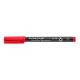 Alkoholos marker, OHP, 1 mm, STAEDTLER Lumocolor® 317 M, piros (TS3172)