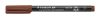 Alkoholos marker, OHP, 0,6 mm, STAEDTLER Lumocolor® 318 F, barna (TS3187)