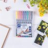 Alkoholos marker készlet, OHP, 0,6 mm, STAEDTLER Lumocolor® 318 F, 8 különböző szín (TS318WP8)