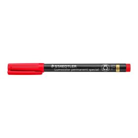   Alkoholos marker, 0,6 mm, STAEDTLER Lumocolor® special 319 F, piros (TS319FP1)