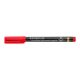 Alkoholos marker, 0,6 mm, STAEDTLER Lumocolor® special 319 F, piros (TS319FP1)
