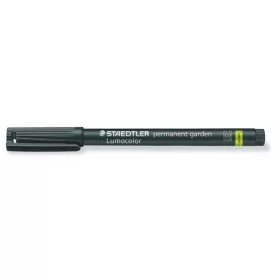   Alkoholos marker, 1 mm, kúpos, STAEDTLER Lumocolor&reg; garden 319 GM, fekete (TS319GMM9)