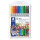 Filctoll készlet, 1-3 mm, kétvégű, kimosható, STAEDTLER Noris® 320, 10 különböző szín (TS320NWP10)