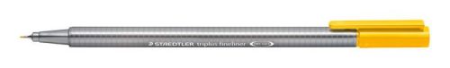 Tűfilc, 0,3 mm, STAEDTLER Triplus 334, napsárga (TS334110)
