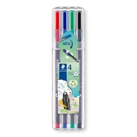  Tűfilc készlet, 0,3 mm, STAEDTLER Triplus 334, 4 különböző szín (TS334SB4)