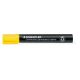 Alkoholos marker, 2 mm, kúpos, STAEDTLER Lumocolor® 352, sárga (TS3521)