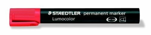 Alkoholos marker, 2 mm, kúpos, STAEDTLER Lumocolor® 352, piros (TS3522)