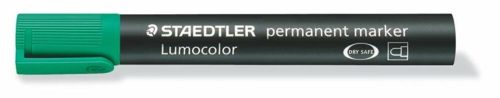 Alkoholos marker, 2 mm, kúpos, STAEDTLER Lumocolor® 352, zöld (TS3525)