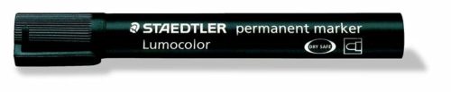 Alkoholos marker, 2 mm, kúpos, STAEDTLER Lumocolor® 352, fekete (TS3529)