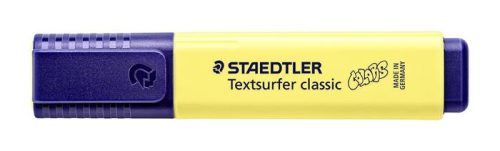 Szövegkiemelő, 1-5 mm, STAEDTLER Textsurfer Classic Pastel 364 C, sárga (TS364C100)