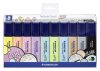 Szövegkiemelő készlet, 1-5 mm, STAEDTLER Textsurfer Classic Pastel 364 C, 10 különböző szín (TS364CWP10)