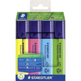   Szövegkiemelő készlet, 1-5 mm, STAEDTLER Textsurfer&reg; classic 364 R 4 különböző szín (TS364RC4)