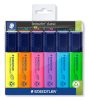 Szövegkiemelő készlet, 1-5 mm, STAEDTLER Textsurfer Classic 364, 6 különböző szín (TS364WP6)