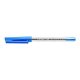 Golyóstoll, 0,5 mm, kupakos, STAEDTLER Stick 430 M, kék (TS430M03)
