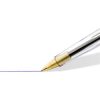 Golyóstoll, 0,5 mm, kupakos, STAEDTLER Stick 430 M, kék (TS430M03)