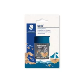   Hegyező, kétlyukú, tartályos, STAEDTLER 512, óceán (TS512003BK)