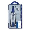 Körző készlet, precíziós, 3 darabos, STAEDTLER Noris 550 01/02 (TS55001)